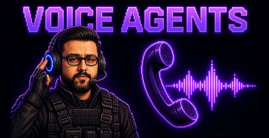 An AI voice agent answering a phone call, built in the Voice Agents path